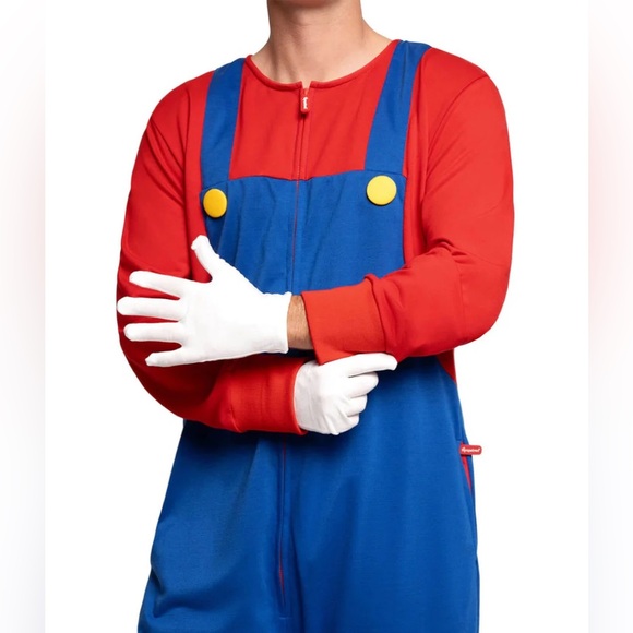 🔧 NWT! Tipsy Elves Unisex Super Plumber Costume - Picture 3 of 14